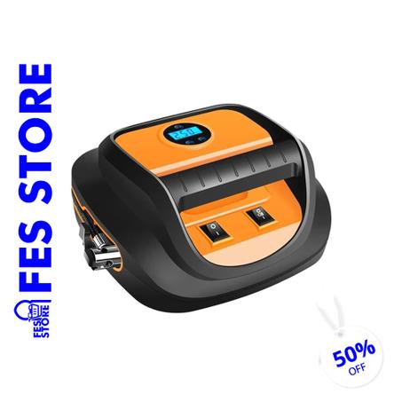 Gonfleur Pneus Voiture Mini Compresseur Automatique De Gonflage Des Pneus Numérique