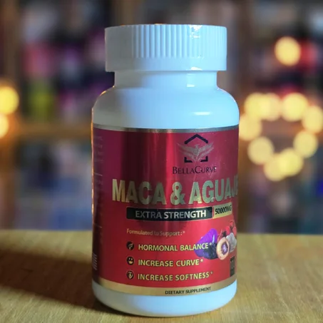 كبسولات اغواج ماكا لتسمين الجزء السفلي-Aguaje&Maca-50000mg