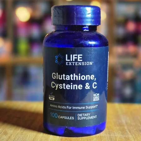 كبسولات الغلوثاتيون سيستيئين الأقوى لتبييض البشرة  مع الفيتامين سي-  Cgluthatione cycteine