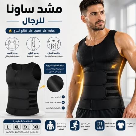 مشد الساونا الرياضي