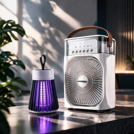 مكيف هواء محمول+قاتل البعوض