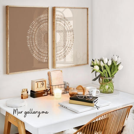 GEARGIA ( SET DE 2 TABLEAU )