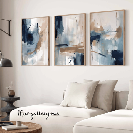 RABAT (Set de 3 Tableau )