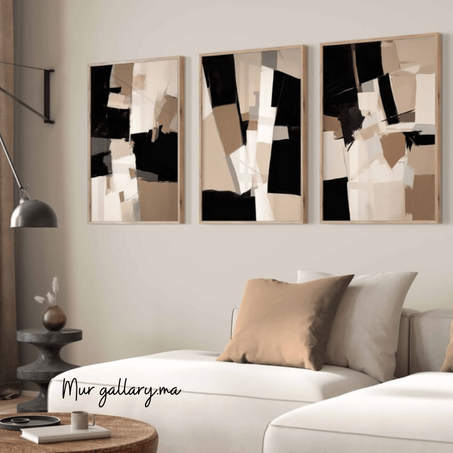 CASABLANCA ( set de 3 tableaux )