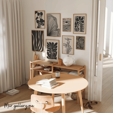 PARIS ( SET de 8 Tableaux )