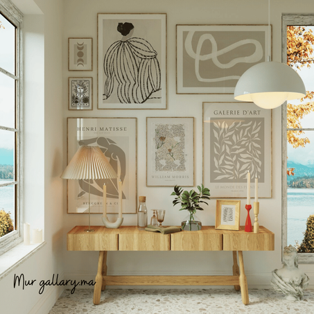 LYONA ( SET de 7 Tableaux )