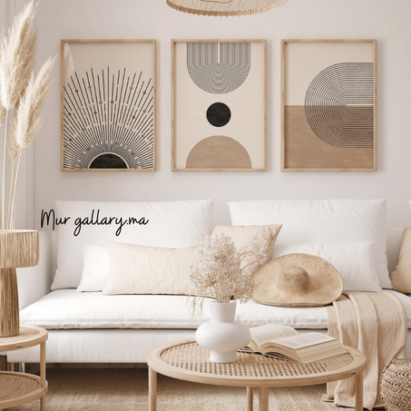 CALIFORNIE ( set de 3 tableaux )