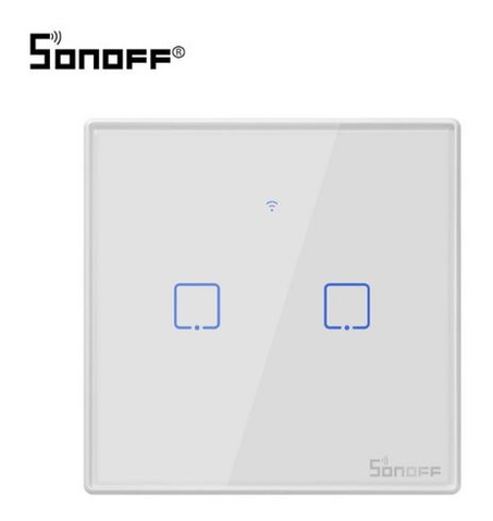 Sonoff | Wifi | Interrupteur double | Blanc | T0EU2C