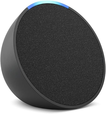 Echo Pop | Enceinte connectée Bluetooth et Wi-Fi compacte au son riche, avec Alexa | Anthracite