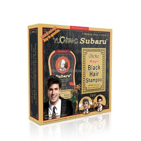 Black Hair Shampoo -Shampoing Colorant Noir Instantané