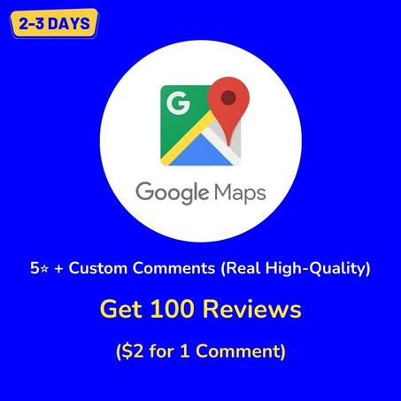 Get 100 Reviews + Custom Comments ($2 for 1 Comment)