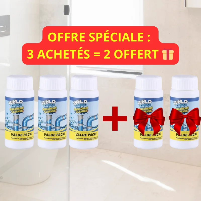 Déboucheur Évier et Canalisation solution en 30 secondes