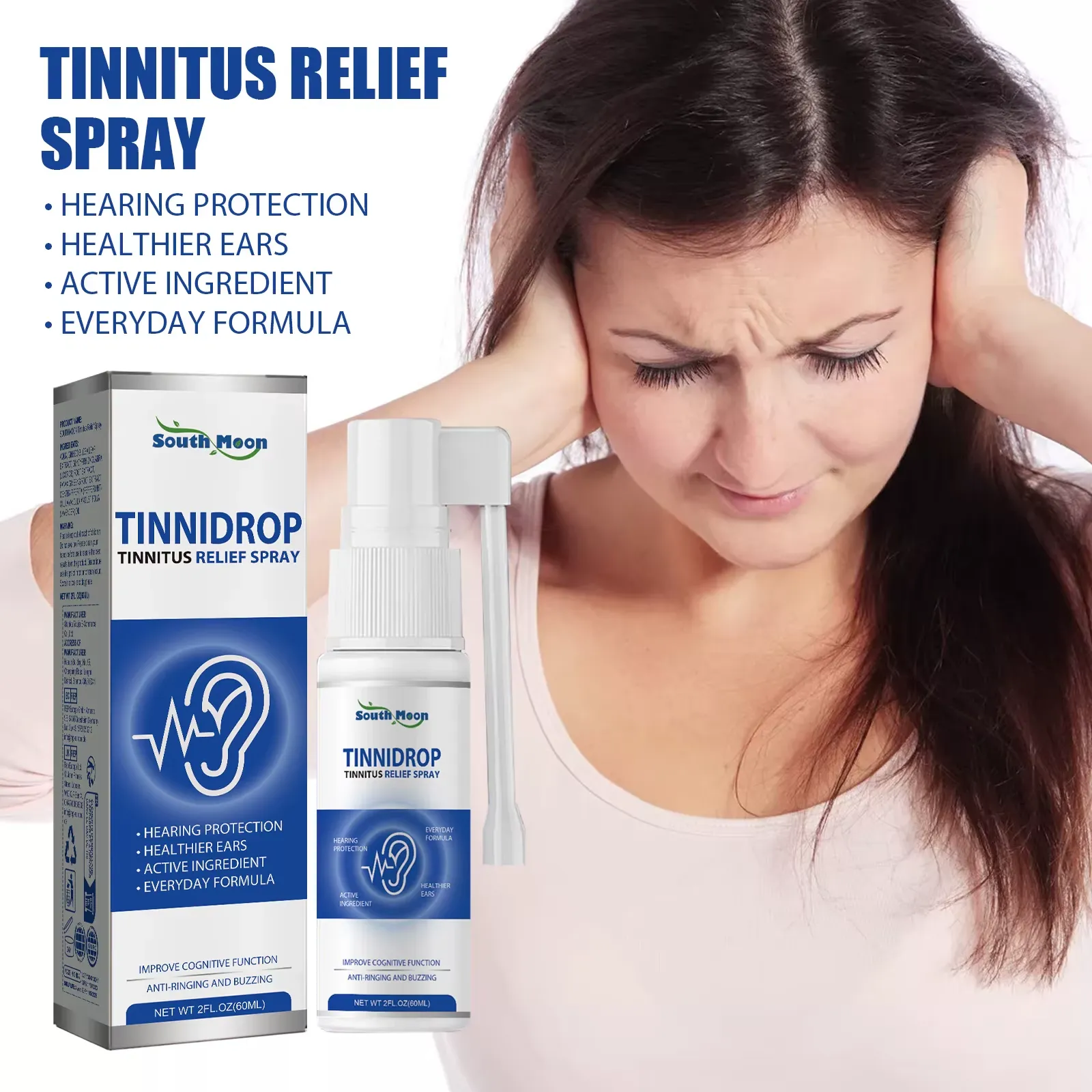 Spray Nettoyant Oreilles – Élimine le Cérumen en Douceur