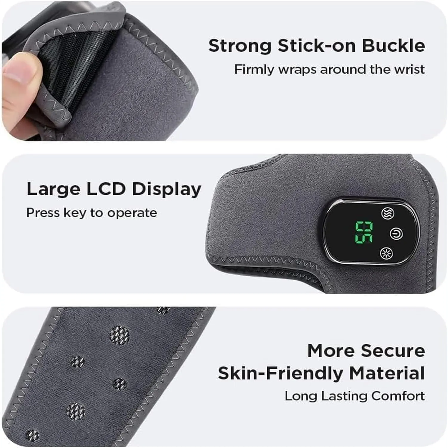 Chaussette de Massage Chauffante 3-en-1