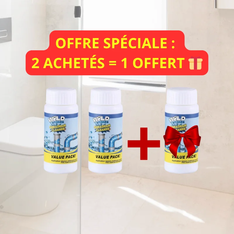 Déboucheur Évier et Canalisation solution en 30 secondes