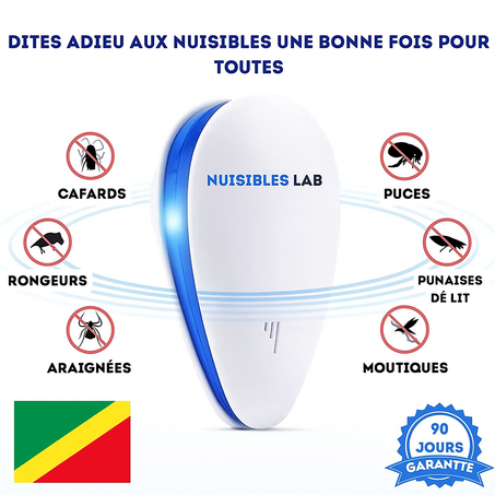 Nuisibles Lab™ - Répulsif Anti-Nuisibles à Ultrasons