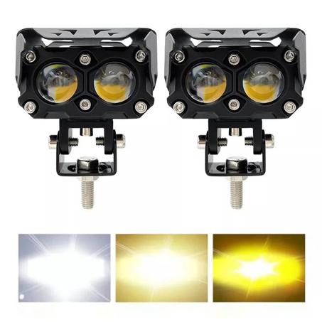 DoubleVision™ – Lampe LED Moto 2-en-1 Ultra Puissante