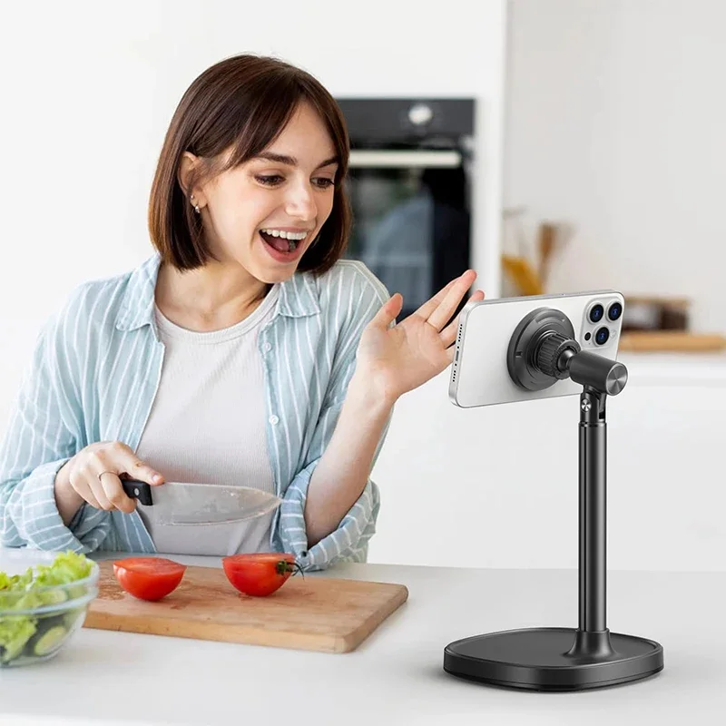 Support de téléphone magnétique X66pro, hauteur réglable, rotation à 360°