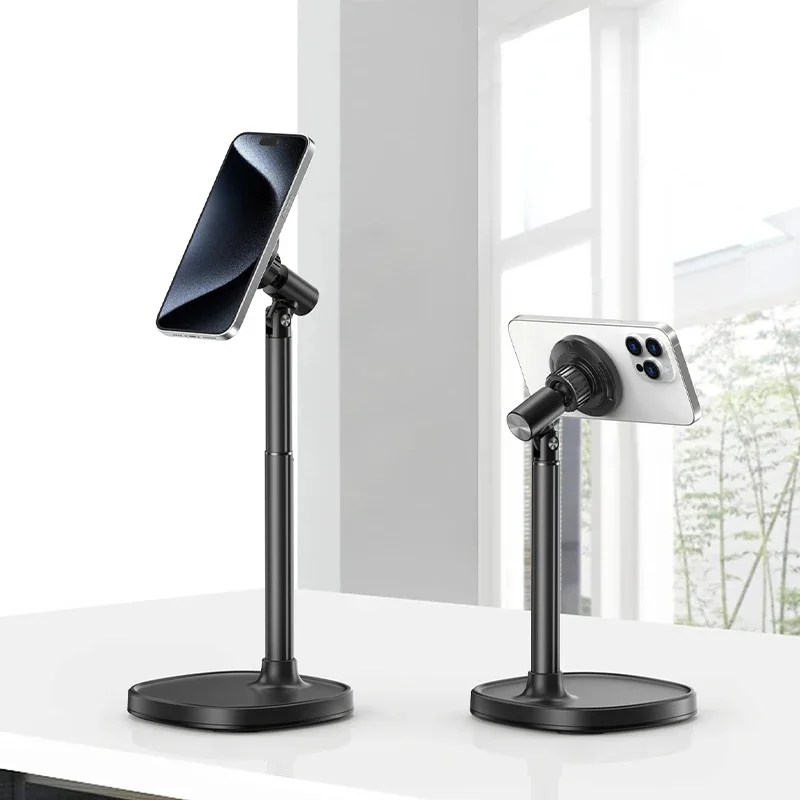 Support de téléphone magnétique X66pro, hauteur réglable, rotation à 360°