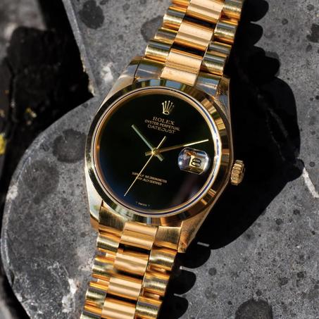 Rolex Datejust Onyx Dial - Élégance Rare