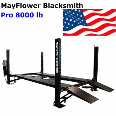 Mayflower Blacksmith Heavy Duty Four Post Lift Car lift Storage Service Pro 8000 - Mayflower