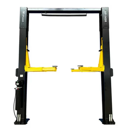 APlusLift 14,000LB 2-Post Overhead Single Release Direct Drive Car Lift with 3 Year Warranty - AP-14SR - Apluslift