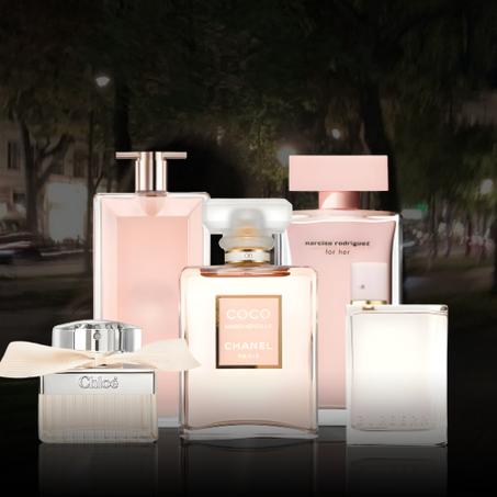 Clean girl and girly chic parfums