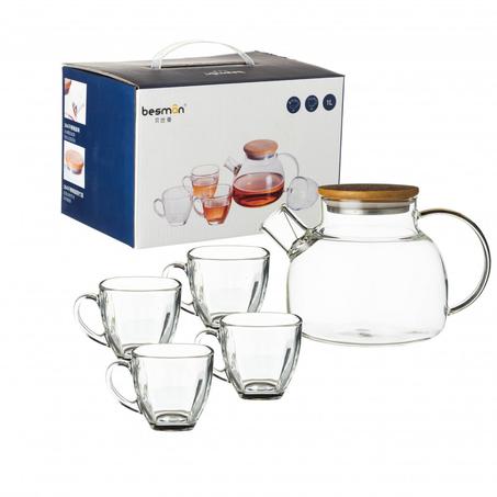 Théière en verre haute température