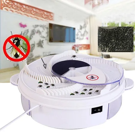 مصيدة ذباب كهربائية وآلية