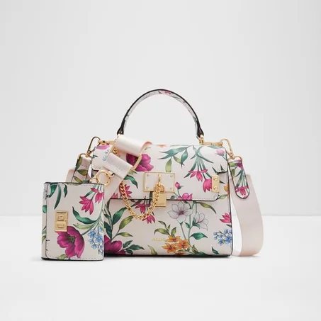 Sac à main pour femme avec poignée rose