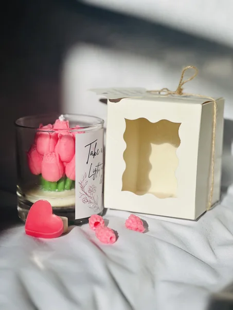 Tulip Bouquet Candle