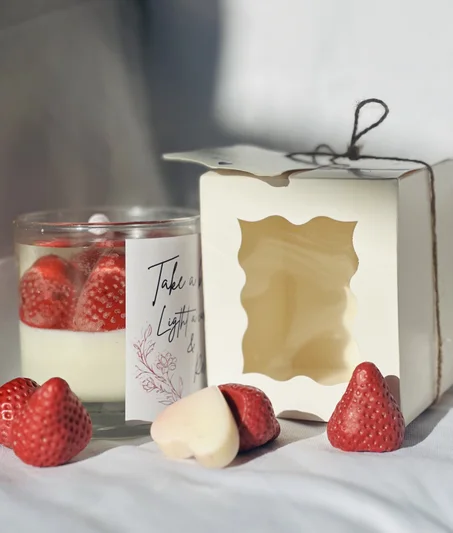 Strawberry Candle
