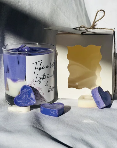 Iced Lavender Latte Candle