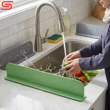 Anti-Éclaboussures en Silicone pour Évier