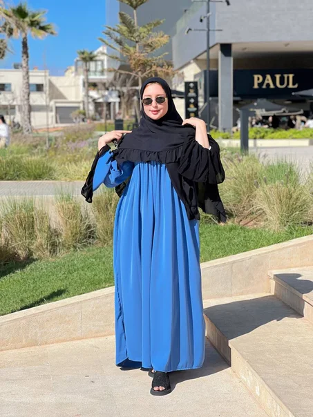 كسوة راقية من قطعتين، للجميع المناسبات كريب روزا