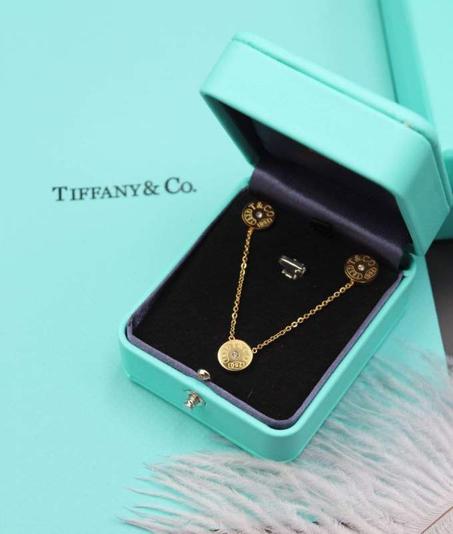 TIFFANY & CO NECKLACE+ EARRINGS
