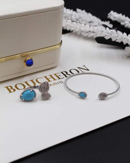 Boucheron Paris Bracelet + Earrings