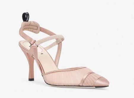 FENDI SLINGBACK PUMPS PINK