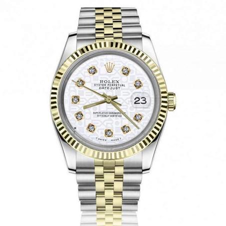 Rolex Oyster Perpetual Datejust Discreet Jubilee Design