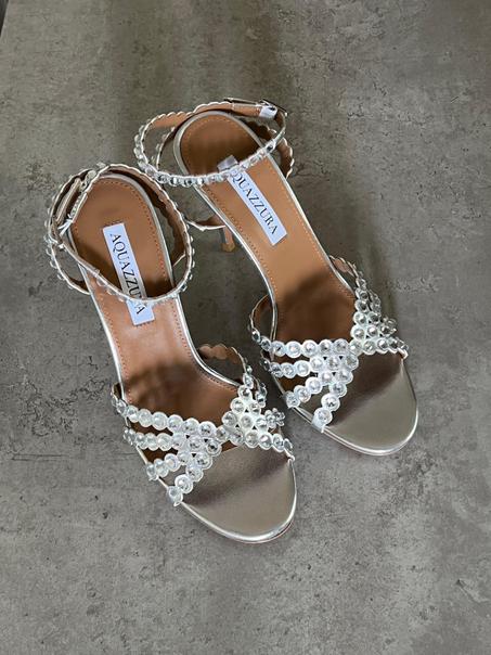 Tequila 105mm crystal embellished sandals