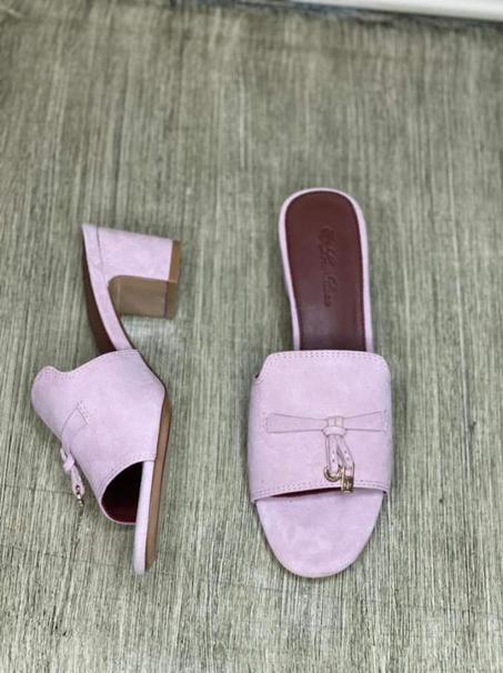 LORO PIANA SHOES ROSE