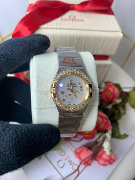 Omega Constellation Mother of Pearl Yellow Gold