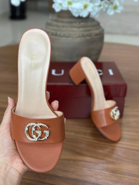 Women's Double G slide sandal