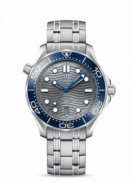 Seamaster Diver 300 M Co-Axial Master Chronometer 42 mm Automatic Grey Dial Steel Men's Watch