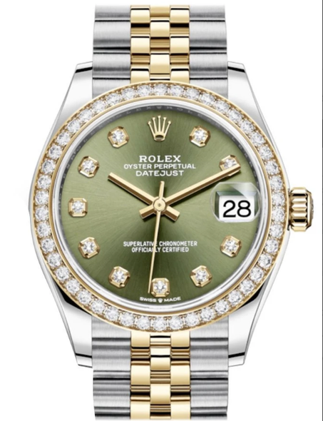 DATEJUST 31 green
