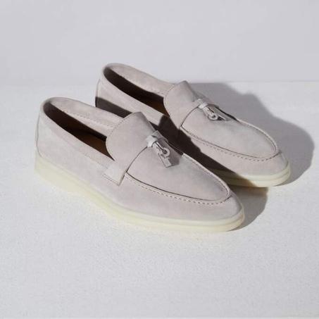 Summer Charms Walk Moccasin Pearl Grey