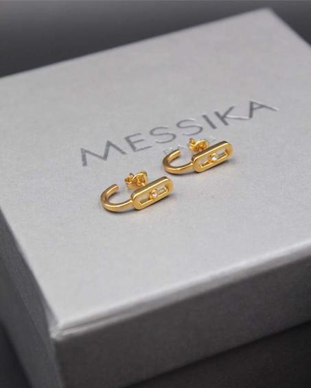 أقراط ميسيكا جولد