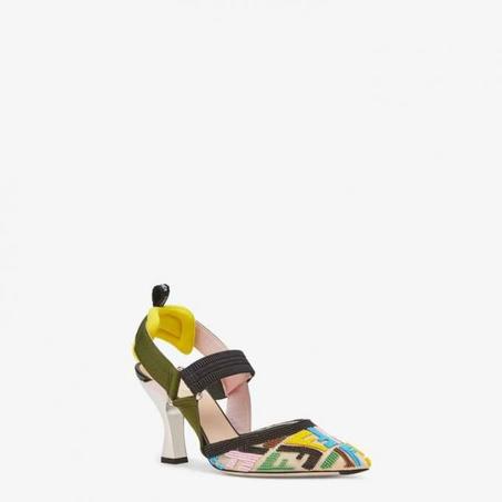 FENDI SLINGBACK PUMPS COLORS