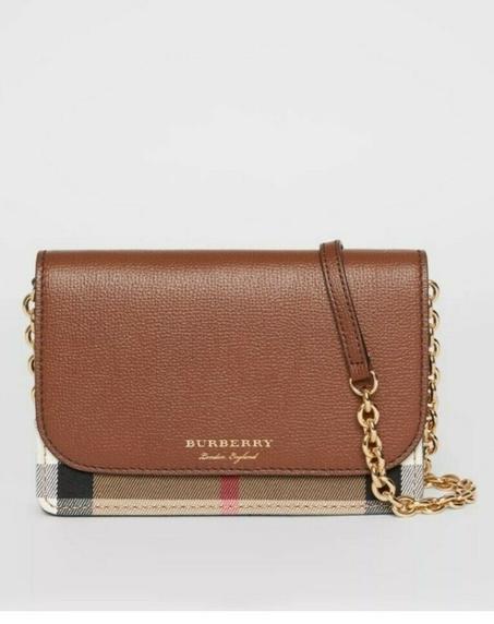Burberry  Hampshire House Black Cross Body Bag