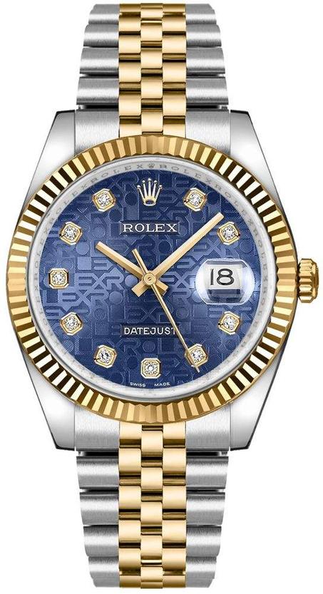 Rolex Oyster Perpetual Datejust Discreet Jubilee Design